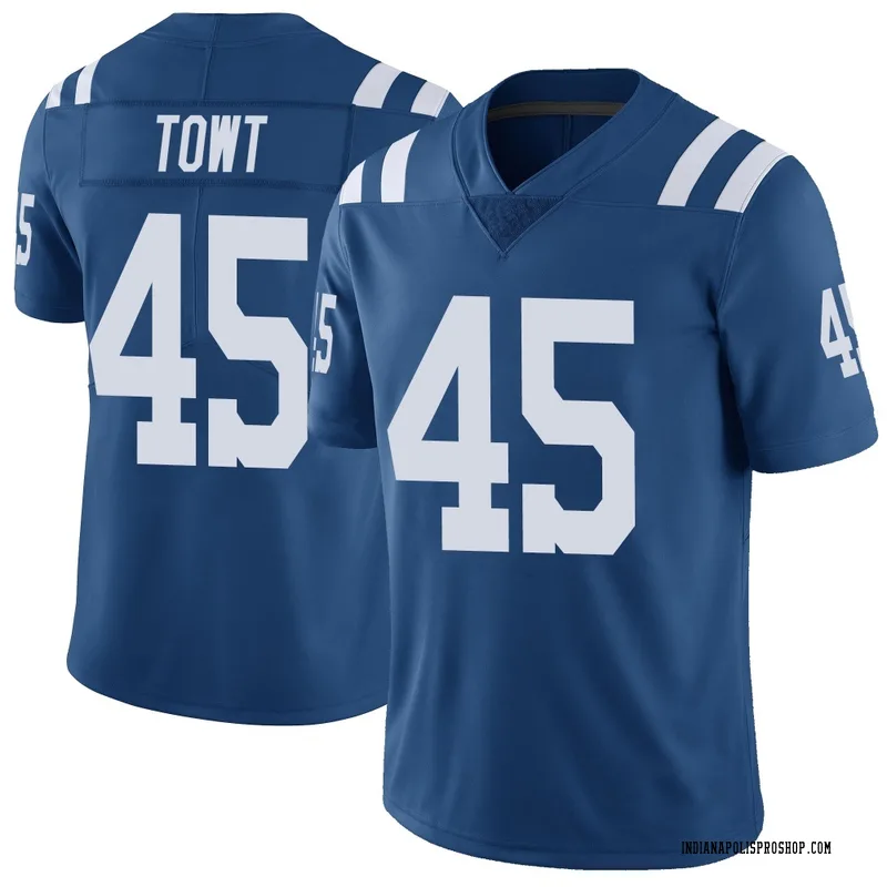 Royal Men's Carson Towt Indianapolis Colts Limited Color Rush Vapor Untouchable Jersey