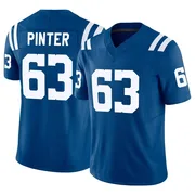 Royal Men's Danny Pinter Indianapolis Colts Limited Vapor F.U.S.E. Jersey