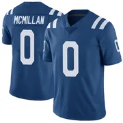 Royal Men's Jai'Onte' McMillan Indianapolis Colts Limited Color Rush Vapor Untouchable Jersey