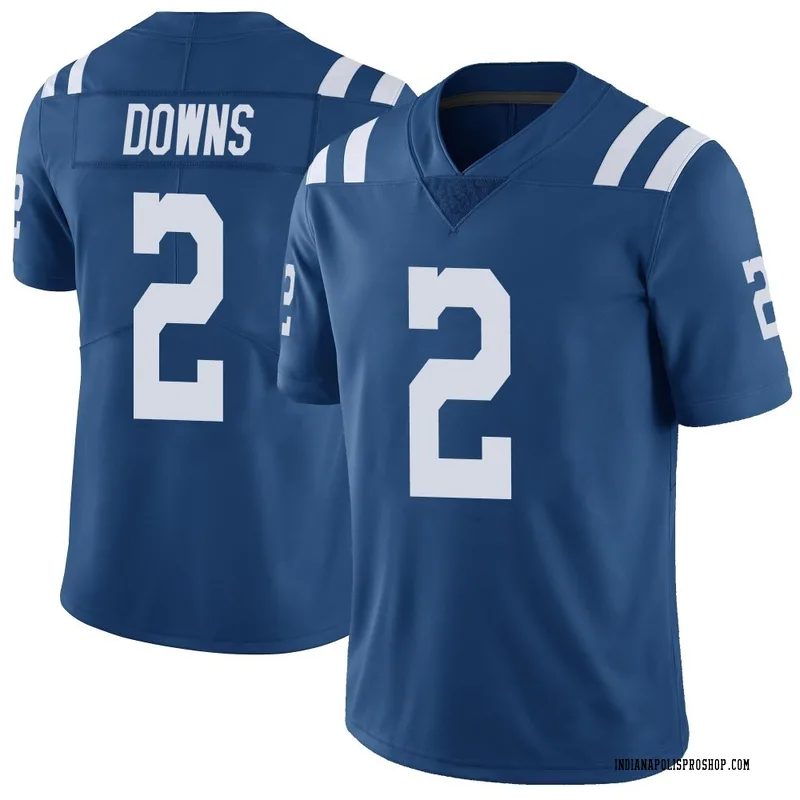 Royal Men's Josh Downs Indianapolis Colts Limited Color Rush Vapor Untouchable Jersey