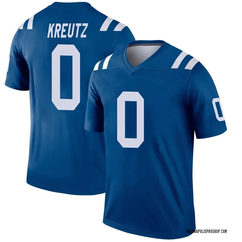 Royal Men's Josh Kreutz Indianapolis Colts Legend Jersey