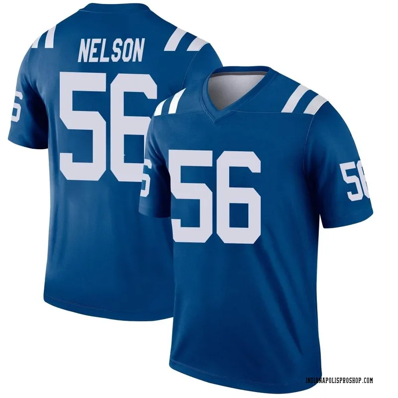 Royal Men's Quenton Nelson Indianapolis Colts Legend Jersey