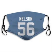 Royal Quenton Nelson Indianapolis Colts Washable & Reusable Face Mask With PM2.5 Filter
