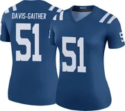 Royal Women's Akeem Davis-Gaither Indianapolis Colts Legend Color Rush Jersey