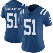Royal Women's Akeem Davis-Gaither Indianapolis Colts Limited Color Rush Vapor Untouchable Jersey