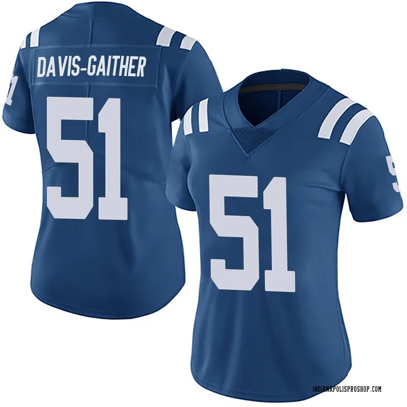 Royal Women's Akeem Davis-Gaither Indianapolis Colts Limited Team Color Vapor Untouchable Jersey