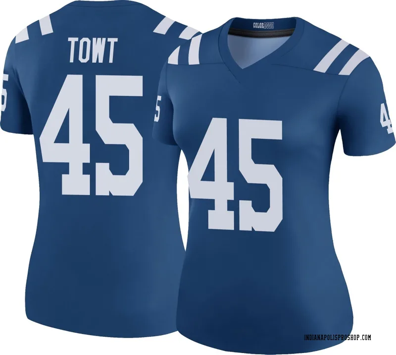 Royal Women's Carson Towt Indianapolis Colts Legend Color Rush Jersey