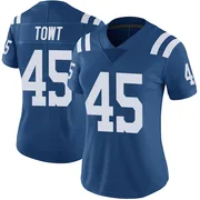 Royal Women's Carson Towt Indianapolis Colts Limited Color Rush Vapor Untouchable Jersey
