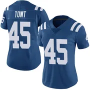Royal Women's Carson Towt Indianapolis Colts Limited Team Color Vapor Untouchable Jersey