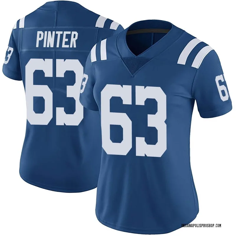 Royal Women's Danny Pinter Indianapolis Colts Limited Color Rush Vapor Untouchable Jersey