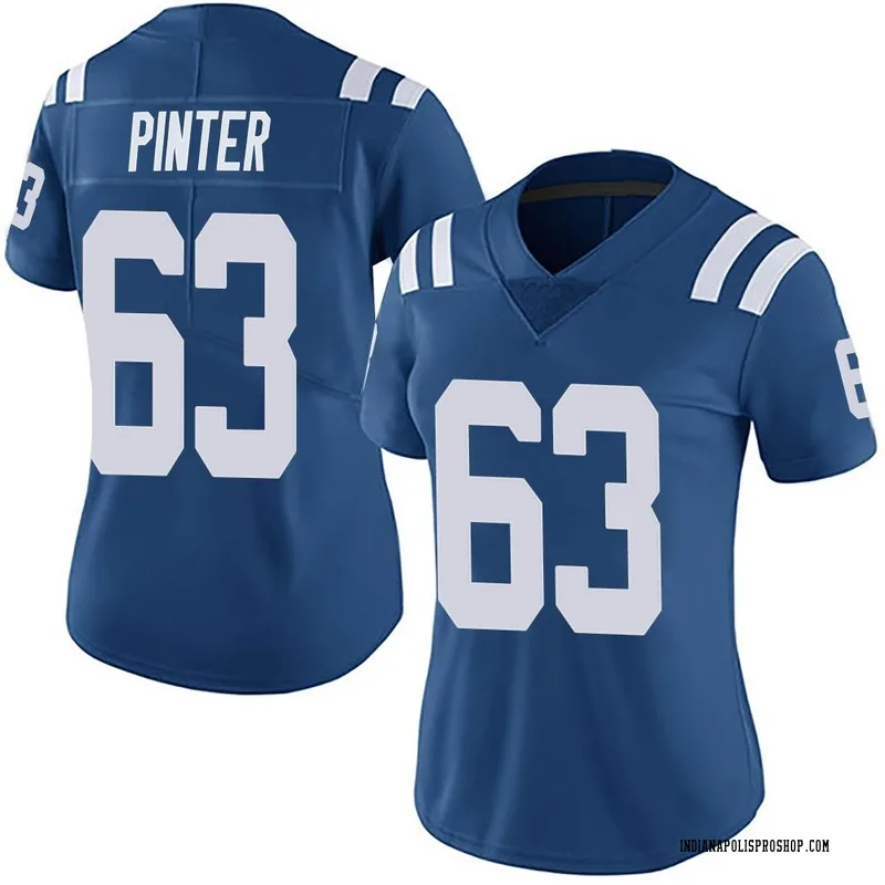 Royal Women's Danny Pinter Indianapolis Colts Limited Team Color Vapor Untouchable Jersey