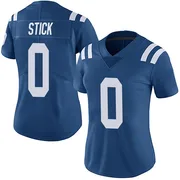 Royal Women's Easton Stick Indianapolis Colts Limited Team Color Vapor Untouchable Jersey