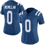 Royal Women's Jai'Onte' McMillan Indianapolis Colts Limited Team Color Vapor Untouchable Jersey