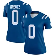 Royal Women's Josh Kreutz Indianapolis Colts Legend Jersey