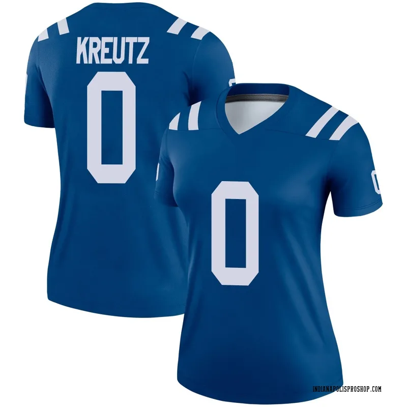 Royal Women's Josh Kreutz Indianapolis Colts Legend Jersey