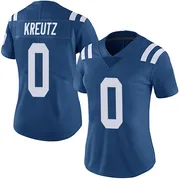 Royal Women's Josh Kreutz Indianapolis Colts Limited Team Color Vapor Untouchable Jersey