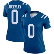Royal Women's Nasir Adderley Indianapolis Colts Legend Jersey