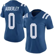 Royal Women's Nasir Adderley Indianapolis Colts Limited Team Color Vapor Untouchable Jersey
