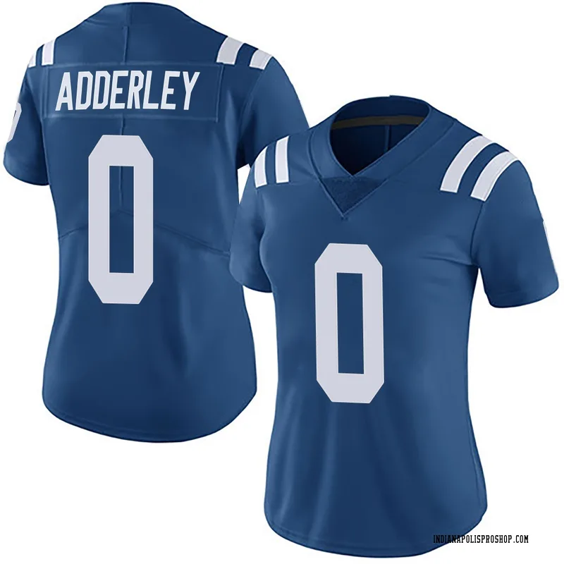 Royal Women's Nasir Adderley Indianapolis Colts Limited Team Color Vapor Untouchable Jersey