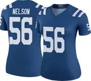 Royal Women's Quenton Nelson Indianapolis Colts Legend Color Rush Jersey