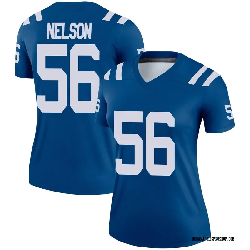 Royal Women's Quenton Nelson Indianapolis Colts Legend Jersey