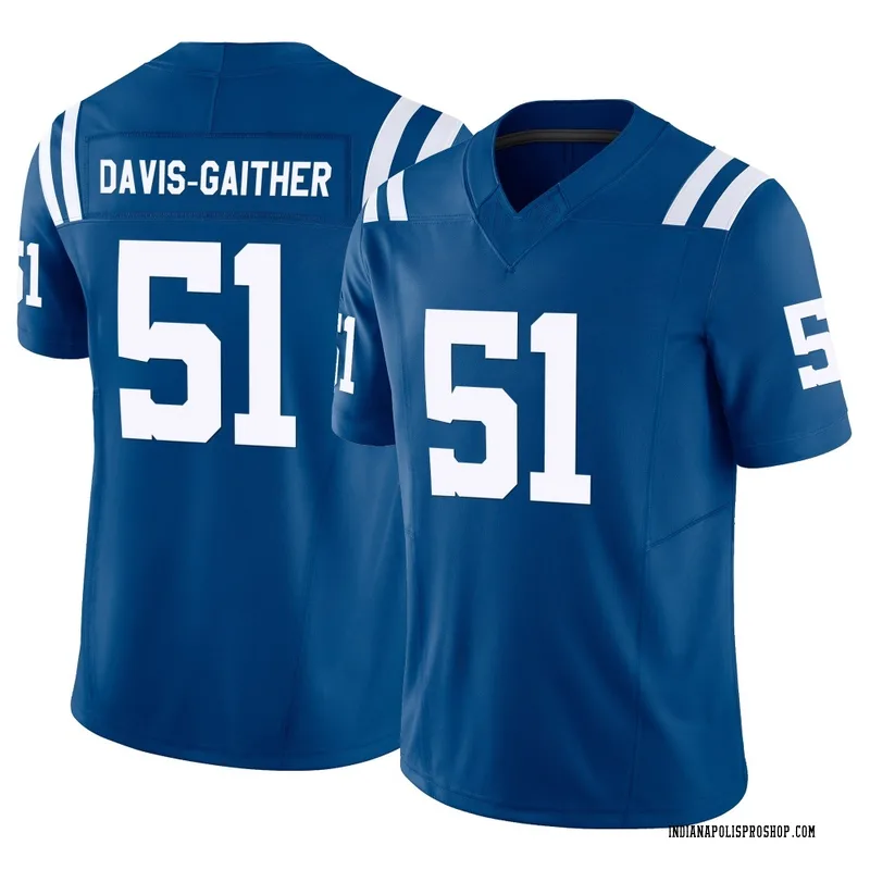 Royal Youth Akeem Davis-Gaither Indianapolis Colts Limited Vapor F.U.S.E. Jersey
