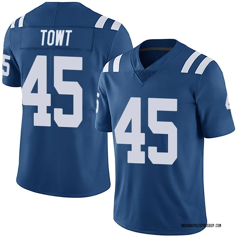 Royal Youth Carson Towt Indianapolis Colts Limited Team Color Vapor Untouchable Jersey