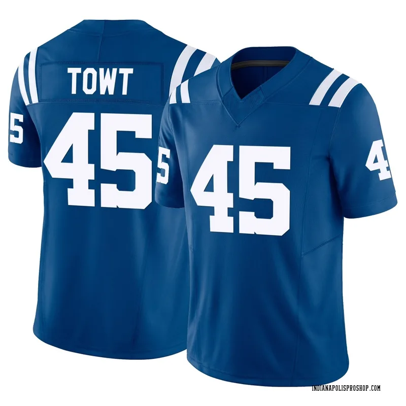Royal Youth Carson Towt Indianapolis Colts Limited Vapor F.U.S.E. Jersey