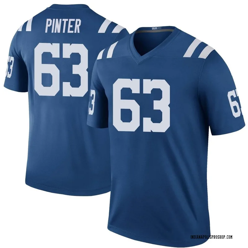 Royal Youth Danny Pinter Indianapolis Colts Legend Color Rush Jersey