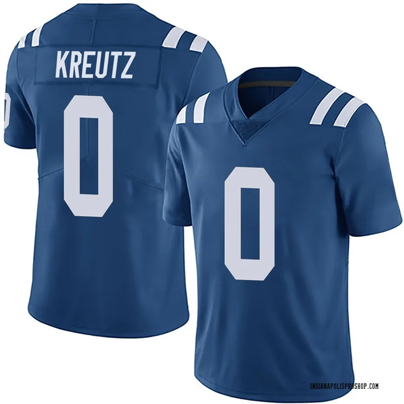 Royal Youth Josh Kreutz Indianapolis Colts Limited Team Color Vapor Untouchable Jersey