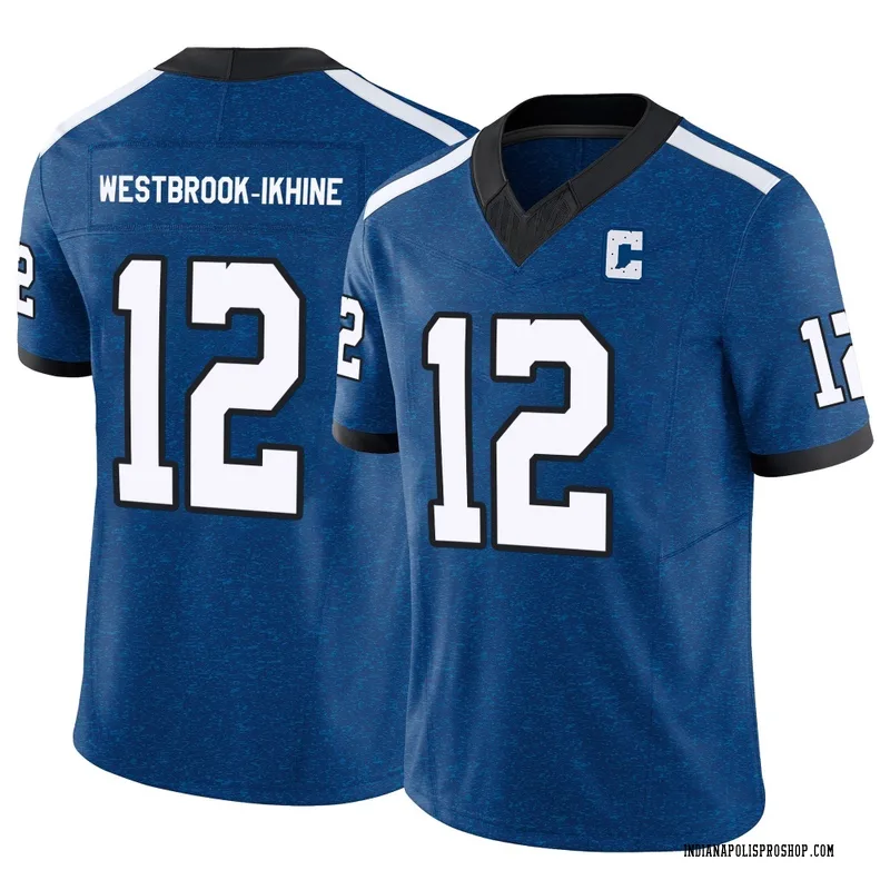 Royal Youth Nick Westbrook-Ikhine Indianapolis Colts Limited Indiana Nights Alternate Vapor F.U.S.E. Jersey