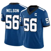 Royal Youth Quenton Nelson Indianapolis Colts Limited Indiana Nights Alternate Vapor F.U.S.E. Jersey