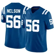 Royal Youth Quenton Nelson Indianapolis Colts Limited Vapor F.U.S.E. Jersey