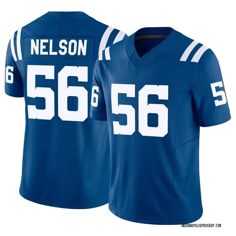 Royal Youth Quenton Nelson Indianapolis Colts Limited Vapor F.U.S.E. Jersey