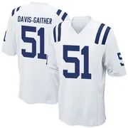 White Men's Akeem Davis-Gaither Indianapolis Colts Game Jersey