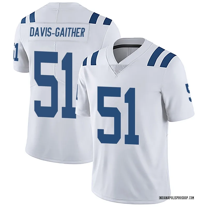 White Men's Akeem Davis-Gaither Indianapolis Colts Limited Vapor Untouchable Jersey
