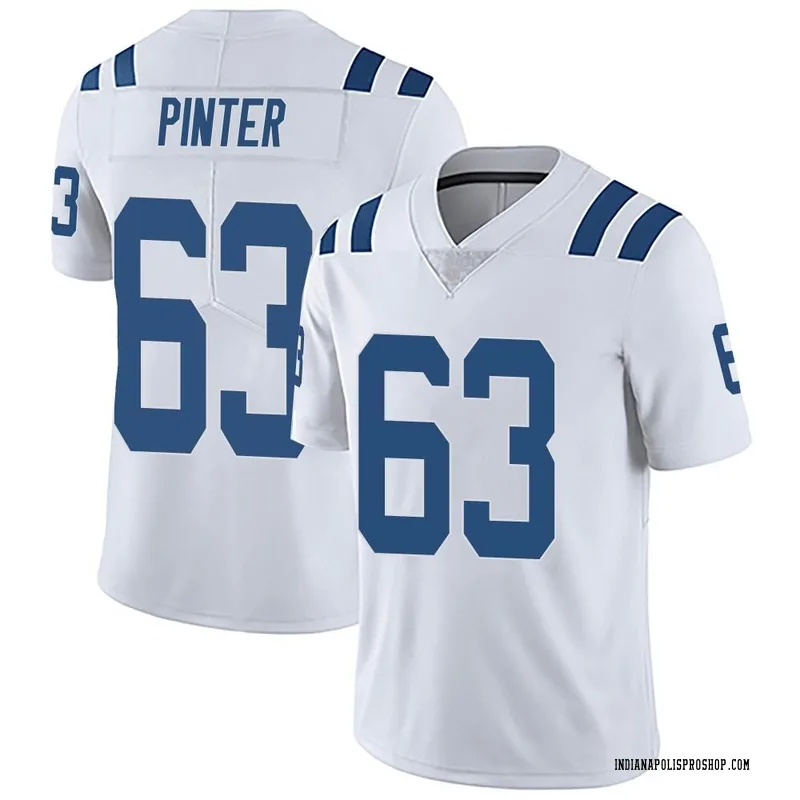 White Men's Danny Pinter Indianapolis Colts Limited Vapor Untouchable Jersey