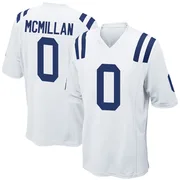 White Men's Jai'Onte' McMillan Indianapolis Colts Game Jersey