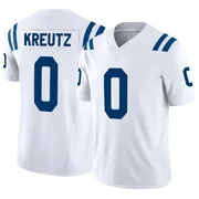White Men's Josh Kreutz Indianapolis Colts Limited Vapor F.U.S.E. Jersey