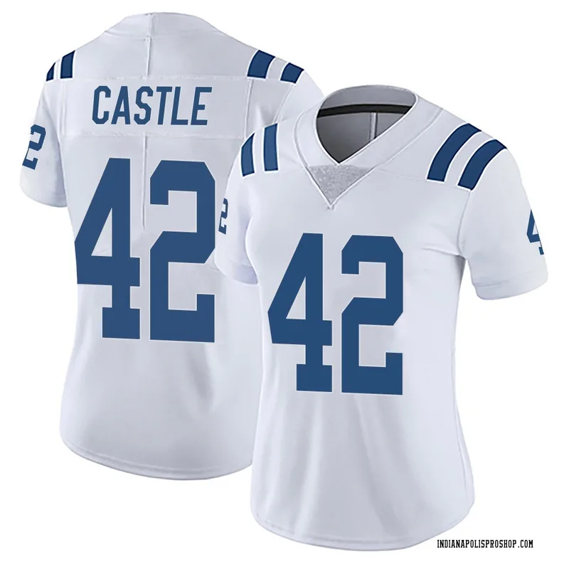 White Women's Anderson Castle Indianapolis Colts Limited Vapor Untouchable Jersey