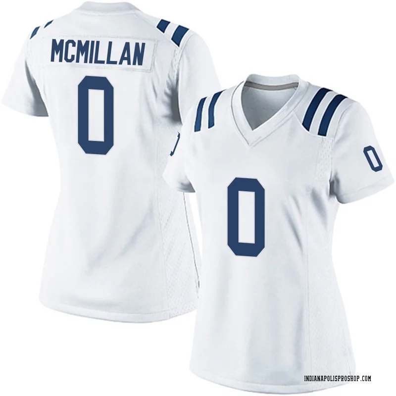 White Women's Jai'Onte' McMillan Indianapolis Colts Game Jersey