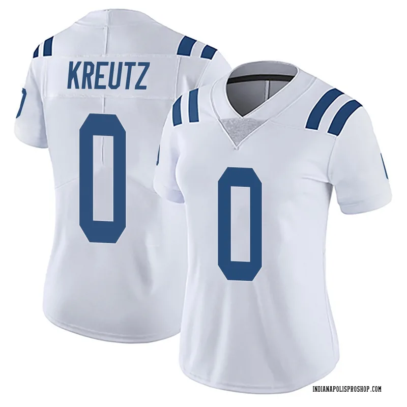 White Women's Josh Kreutz Indianapolis Colts Limited Vapor Untouchable Jersey