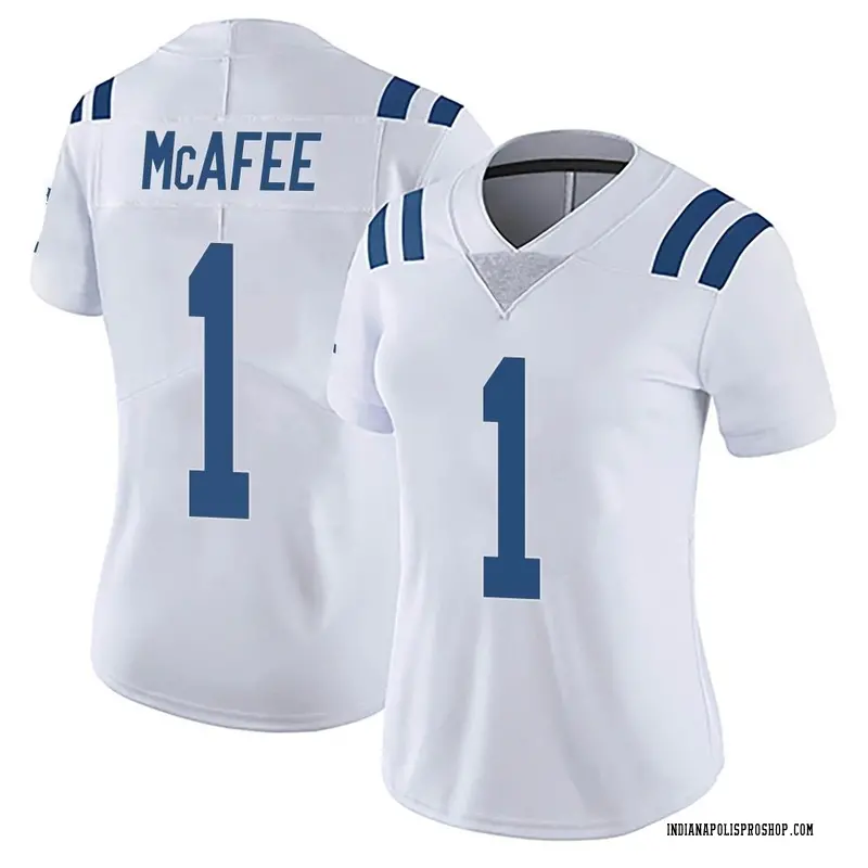 White Women's Pat McAfee Indianapolis Colts Limited Vapor...