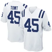 White Youth Carson Towt Indianapolis Colts Game Jersey