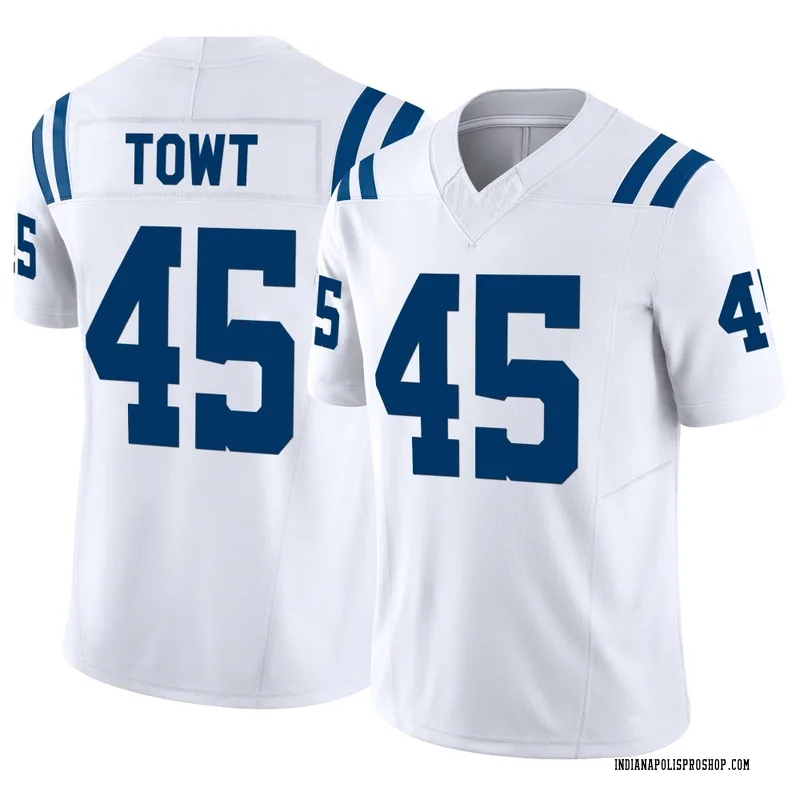 White Youth Carson Towt Indianapolis Colts Limited Vapor F.U.S.E. Jersey