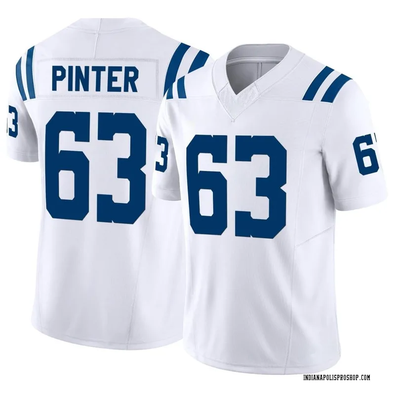 White Youth Danny Pinter Indianapolis Colts Limited Vapor F.U.S.E. Jersey