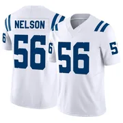 White Youth Quenton Nelson Indianapolis Colts Limited Vapor F.U.S.E. Jersey